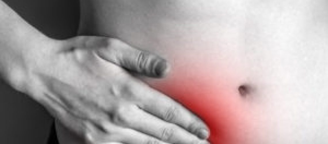 Pain in the right side. Attack of appendicitis.